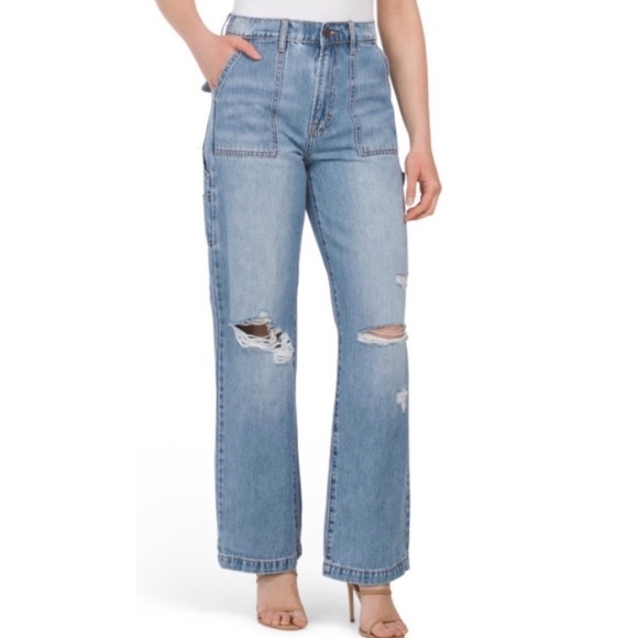Hidden Jeans Denim - Hidden Logan Dad Distressed Carpenter Jeans